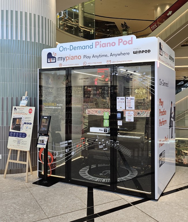 mypiano Piano Pod exterior view